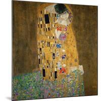 The Kiss, c.1907-Gustav Klimt-Mounted Art Print