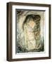 The Kiss, C.1910-Edvard Munch-Framed Giclee Print