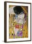 The Kiss, Der Kuss, Close-Up of Heads-Gustav Klimt-Framed Giclee Print