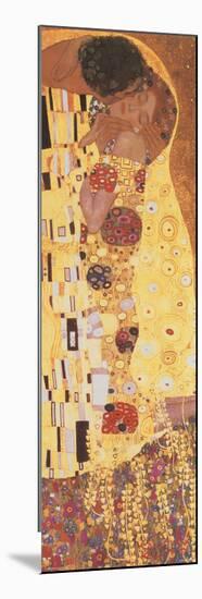 The Kiss (Der Kuss), detail-Gustav Klimt-Mounted Poster