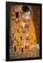 The Kiss (Der Kuss)-Gustav Klimt-Framed Poster