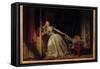 The Kiss Flies, 1788 (Oil on Canvas)-Jean-Honore Fragonard-Framed Stretched Canvas