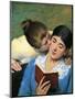 The Kiss, Interrupted Reading, 1893-Federico Zandomeneghi-Mounted Giclee Print