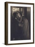 The kiss (le baiser)-Clarence White-Framed Giclee Print