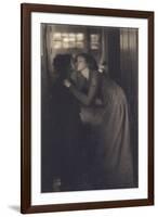 The kiss (le baiser)-Clarence White-Framed Giclee Print