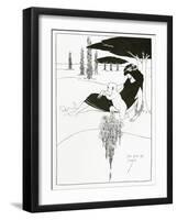 The Kiss of Judas, 1893-Aubrey Beardsley-Framed Giclee Print