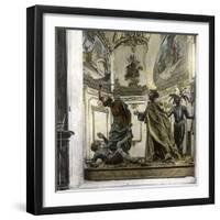 The Kiss of Judas, Group Sculpture from the Atelier of Francisco Zarcillo (1707-1783)-Leon, Levy et Fils-Framed Photographic Print