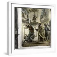 The Kiss of Judas, Group Sculpture from the Atelier of Francisco Zarcillo (1707-1783)-Leon, Levy et Fils-Framed Photographic Print