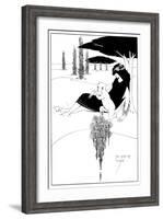 The Kiss of Judas-Aubrey Beardsley-Framed Art Print