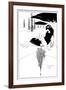 The Kiss of Judas-Aubrey Beardsley-Framed Premium Giclee Print