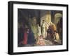 The Kiss of Peace in the Catacombs-Charles Louis Fredy de Coubertin-Framed Giclee Print