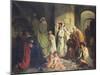 The Kiss of Peace in the Catacombs-Charles Louis Fredy de Coubertin-Mounted Giclee Print