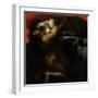 The Kiss of the Sphinx-Franz von Stuck-Framed Premium Giclee Print