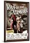 The Kiss of the Vampire, 1963-null-Framed Art Print