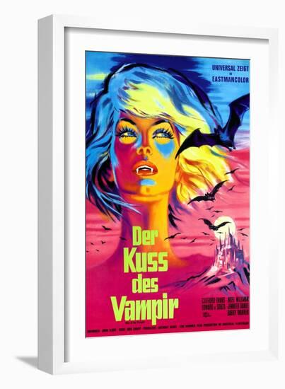 The Kiss of the Vampire, (aka Kiss of the Vampire), 1963-null-Framed Art Print