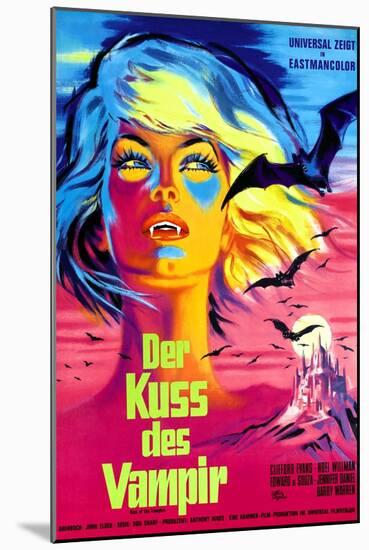 The Kiss of the Vampire, (aka Kiss of the Vampire), 1963-null-Mounted Art Print