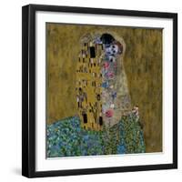 The Kiss (Skelly Lovers)-Marie Marfia Fine Art-Framed Giclee Print