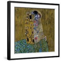 The Kiss (Skelly Lovers)-Marie Marfia Fine Art-Framed Giclee Print