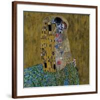 The Kiss (Skelly Lovers)-Marie Marfia Fine Art-Framed Giclee Print