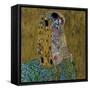 The Kiss (Skelly Lovers)-Marie Marfia Fine Art-Framed Stretched Canvas