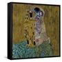 The Kiss (Skelly Lovers)-Marie Marfia Fine Art-Framed Stretched Canvas