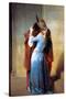 The Kiss-Francesco Hayez-Stretched Canvas