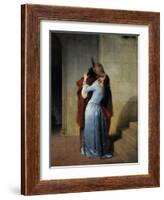 The Kiss-Francesco Hayez-Framed Giclee Print