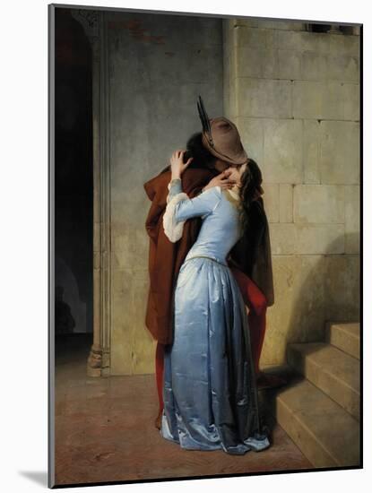 The Kiss-Francesco Hayez-Mounted Giclee Print