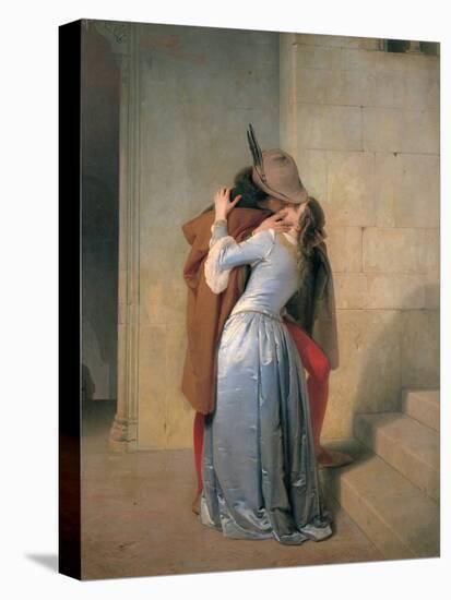 The Kiss-Hayez Francesco-Stretched Canvas