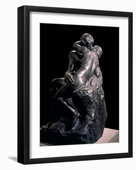 The Kiss-Auguste Rodin-Framed Photo