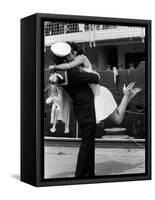 The Kiss-null-Framed Stretched Canvas