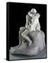 The Kiss-Auguste Rodin-Framed Stretched Canvas