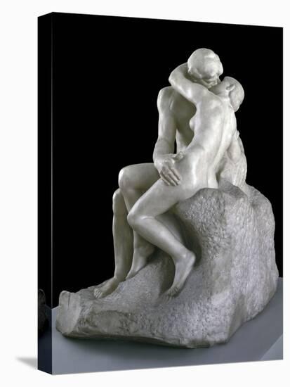 The Kiss-Auguste Rodin-Stretched Canvas