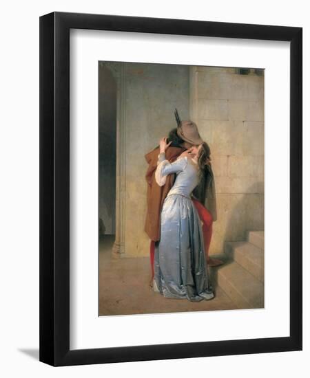 The Kiss-Hayez Francesco-Framed Photographic Print