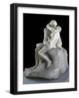 The Kiss-Auguste Rodin-Framed Photographic Print