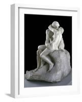 The Kiss-Auguste Rodin-Framed Photographic Print