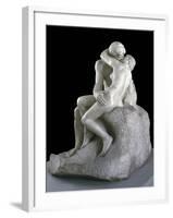 The Kiss-Auguste Rodin-Framed Photographic Print