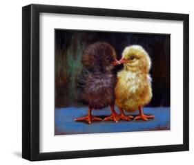 The Kiss-Lucia Heffernan-Framed Art Print