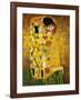 The Kiss-Gustav Klimt-Framed Art Print