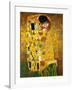 The Kiss-Gustav Klimt-Framed Art Print