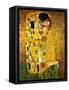 The Kiss-Gustav Klimt-Framed Stretched Canvas