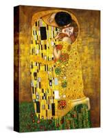 The Kiss-Gustav Klimt-Stretched Canvas