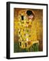 The Kiss-Gustav Klimt-Framed Art Print