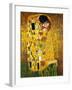 The Kiss-Gustav Klimt-Framed Art Print