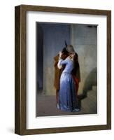 The Kiss-Francesco Hayez-Framed Giclee Print