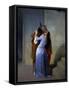 The Kiss-Francesco Hayez-Framed Stretched Canvas