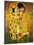 The Kiss-Gustav Klimt-Stretched Canvas