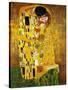 The Kiss-Gustav Klimt-Stretched Canvas