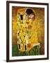 The Kiss-Gustav Klimt-Framed Art Print