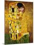 The Kiss-Gustav Klimt-Mounted Art Print